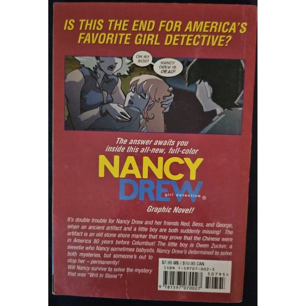 Nancy Drew Books #62 CR 1981,‎ #61 CR 1981, Soft Cover #1 &2 CR 2005, #5 CR2006,